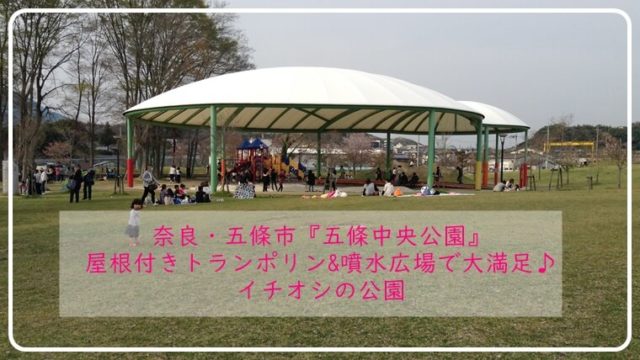奈良　トランポリン　水遊びができる公園